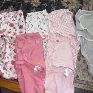 SwaddleMe Small Medium Pack of 6 Baby Girl Pink